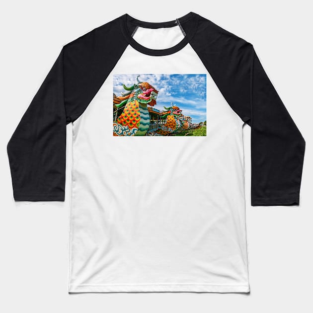 Dragon Boats. Baseball T-Shirt by bulljup